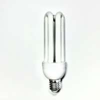 3u bulbs lamp 220V 110V halogen/Tricolor powder energy saving bulbs 25/30/35W E27 Aluminum Base