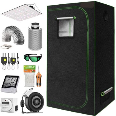 Factory Directly Supply Grow Shop Grow Tent Kit Led, Grow Tent Kit Hydroponics System