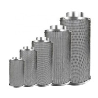 Factory Direct Supply High Performance Hydroponics Small Round Air Carbon 4" 5" 6" 8" 10" 12" Filter for Grow Room Grow Tent